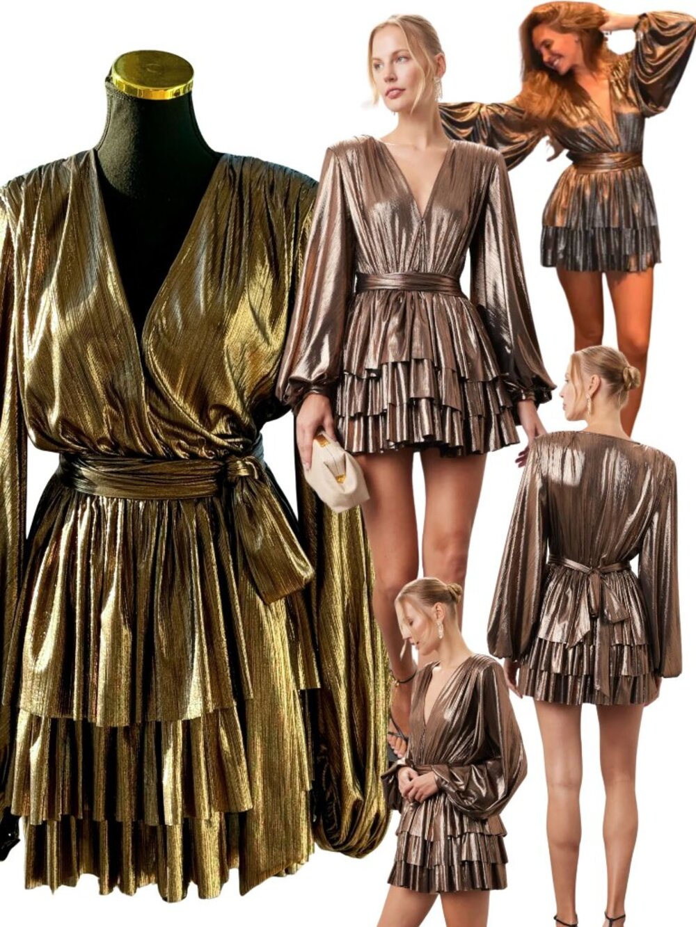 🆕 BRONX & BANCO 🧿 NWOT Bellerose Ruffled Mini Dress, Sz L / US 8